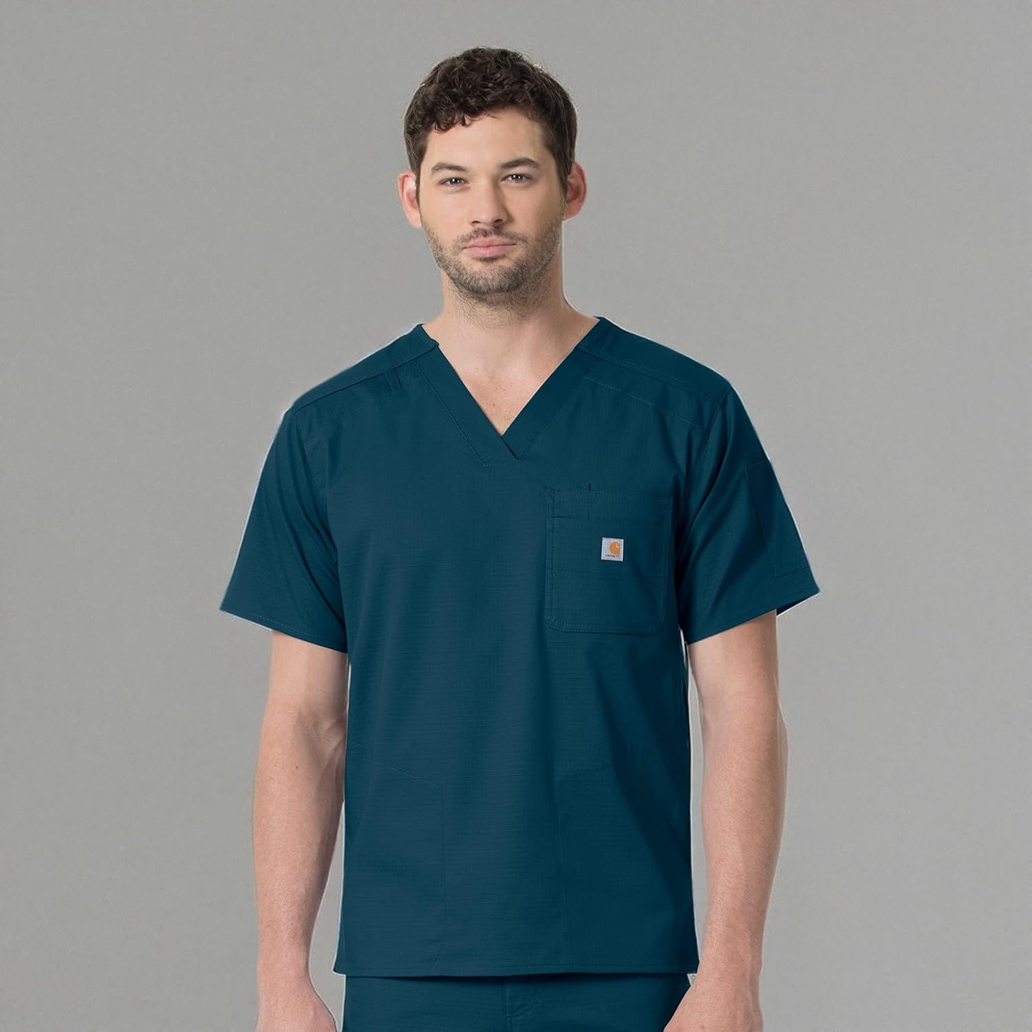 Carhartt Scrubs C16418 Men's Rugged Flex® Modern Fit Ripstop Chest Pock - Image 3