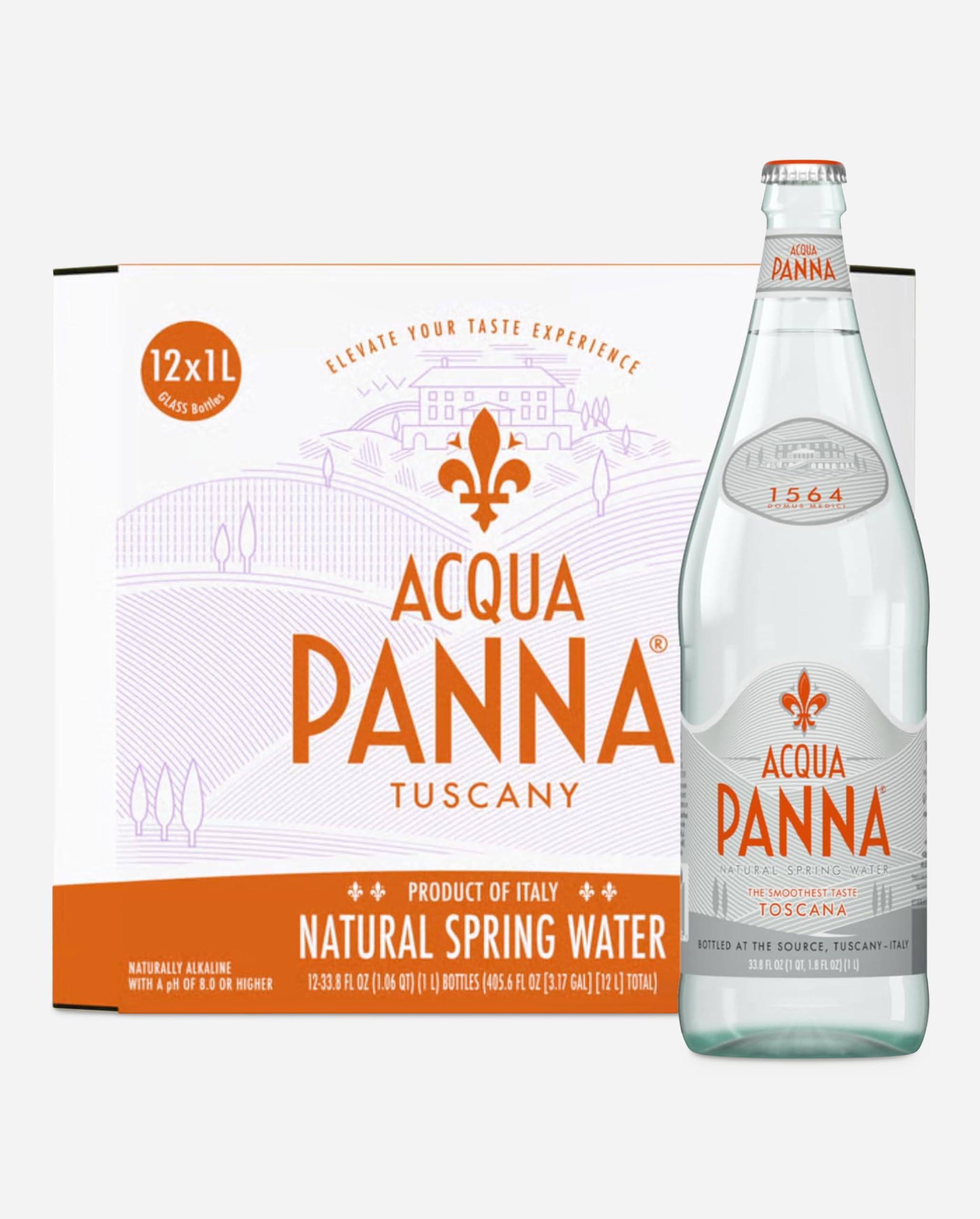 Acqua Panna Mineral Water (pack 750ml X 12)
