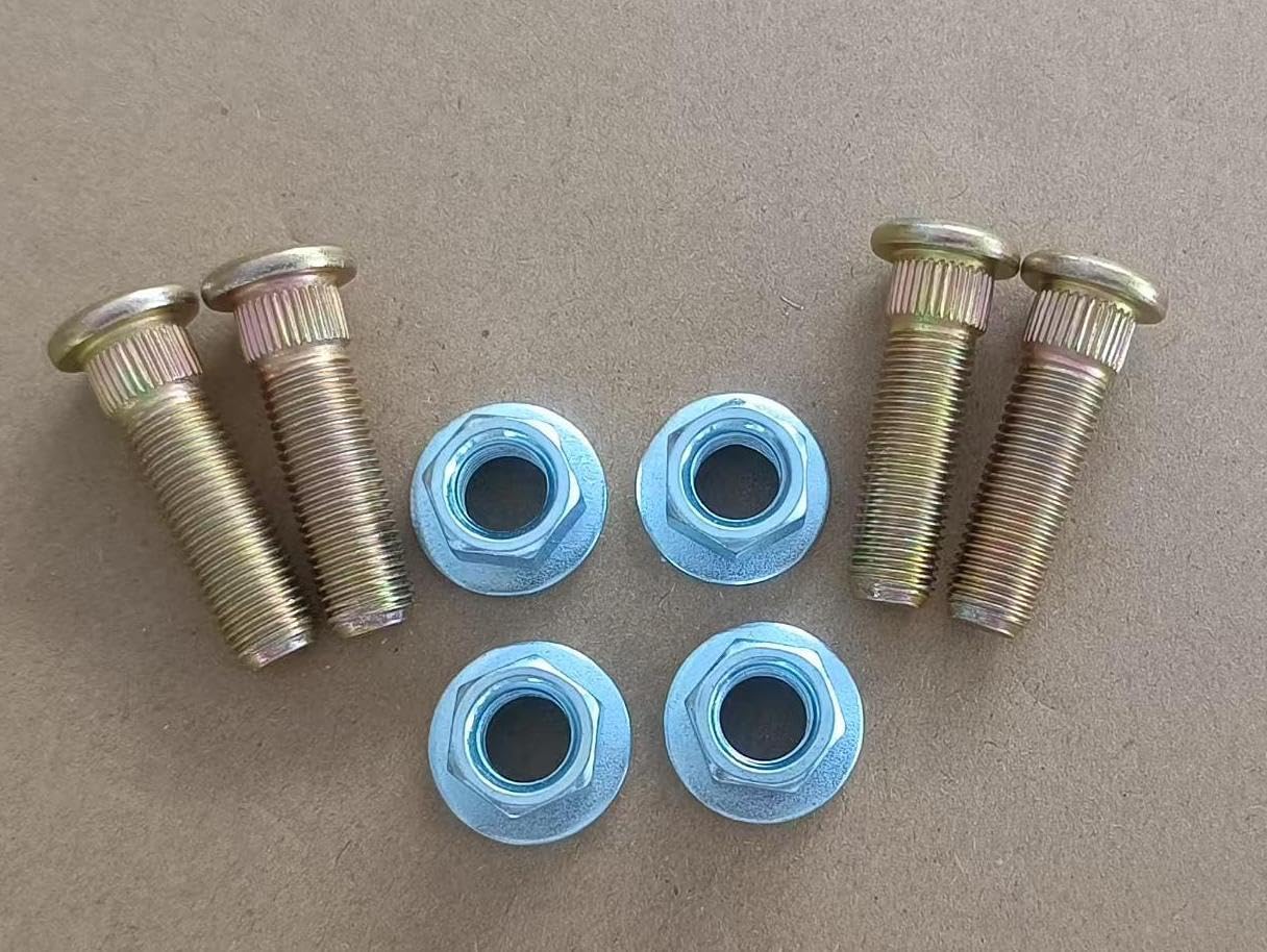 Front Rear Wheel Stud and Nut Kit 85-1092 7518378 Replacement for Polaris Sportsman 300 400 450 500 570 700 800 ACE 325 500 570 ATV