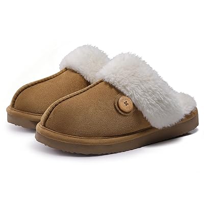 Litfun Women's Fuzzy Memory Foam Slippers Fluffy Winter House Shoes Indoor and Outdoor