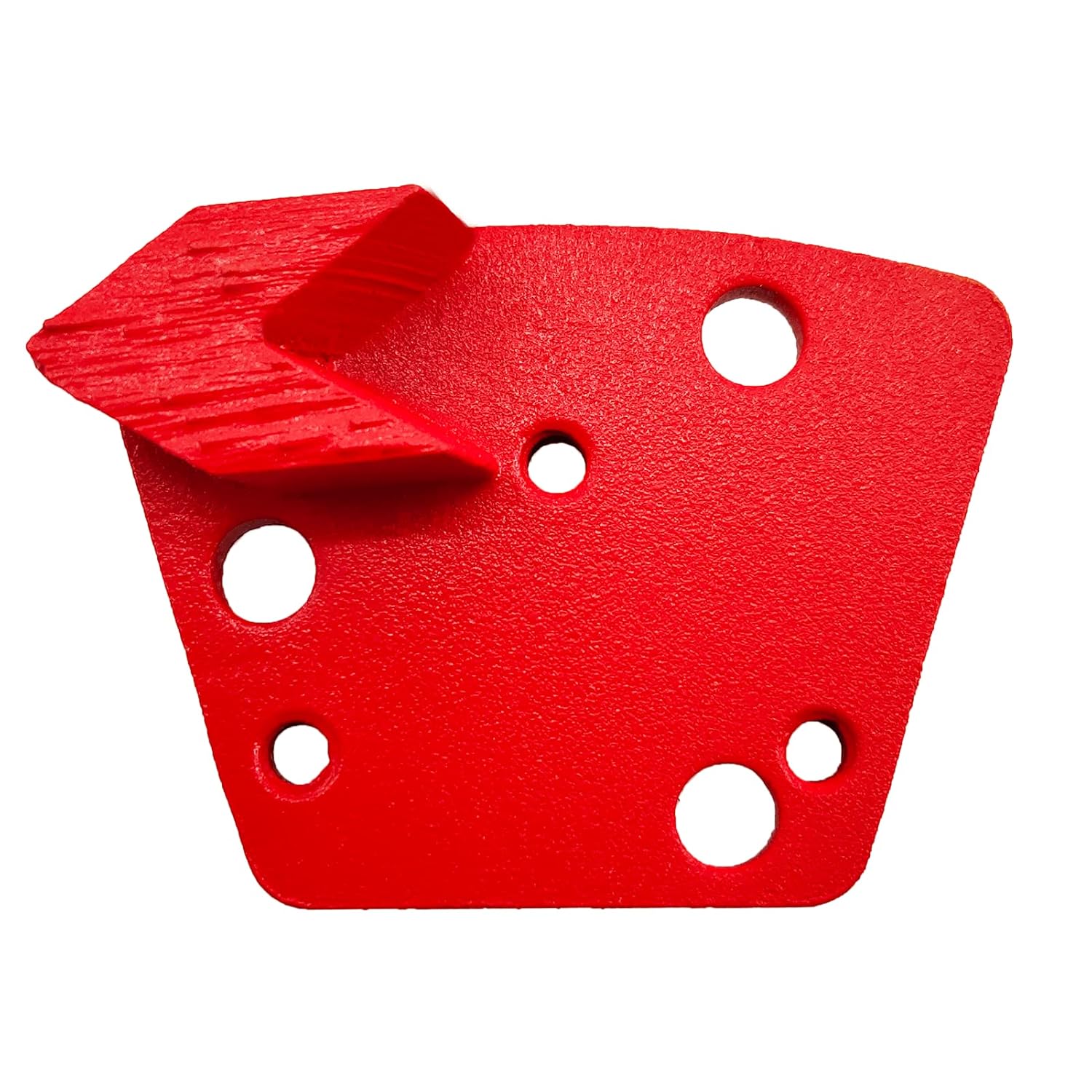 9 Pcs Trapezoid Diamond Grinding Shoes M Bond for Medium Floor, for Blastrac Or Other Common Floor Grinder (25 Grit-1 Rectangle Segment M Bond)
