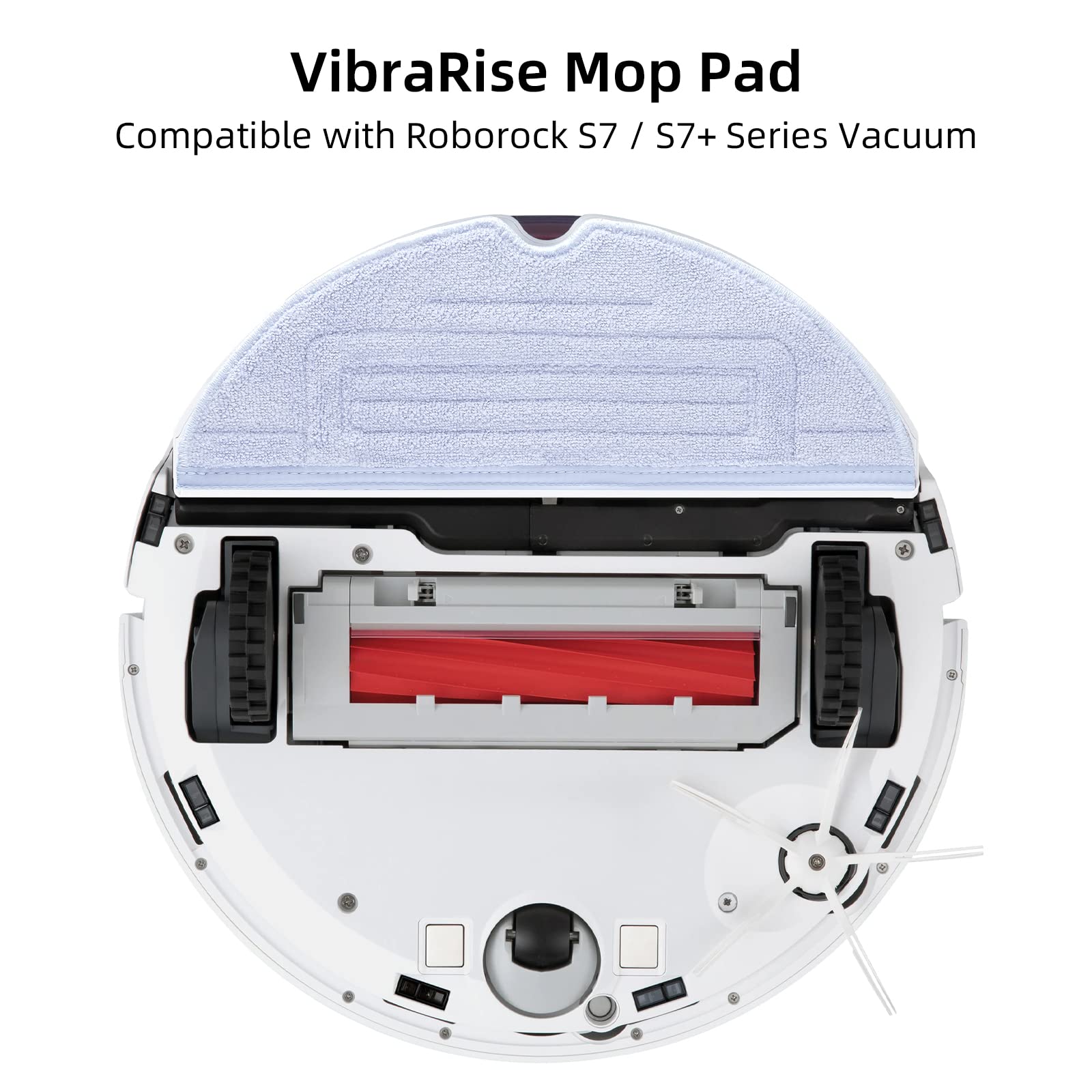 8 Panni Per Roborock S8 Pro Ultra S8 Maxv Ultra S8 S7 S6 Panni Di Ricambio Compatibili Con Roborock S8/s8+/S7/T7/S7 MaxV S7 MaxV Plus Aspirapolvere