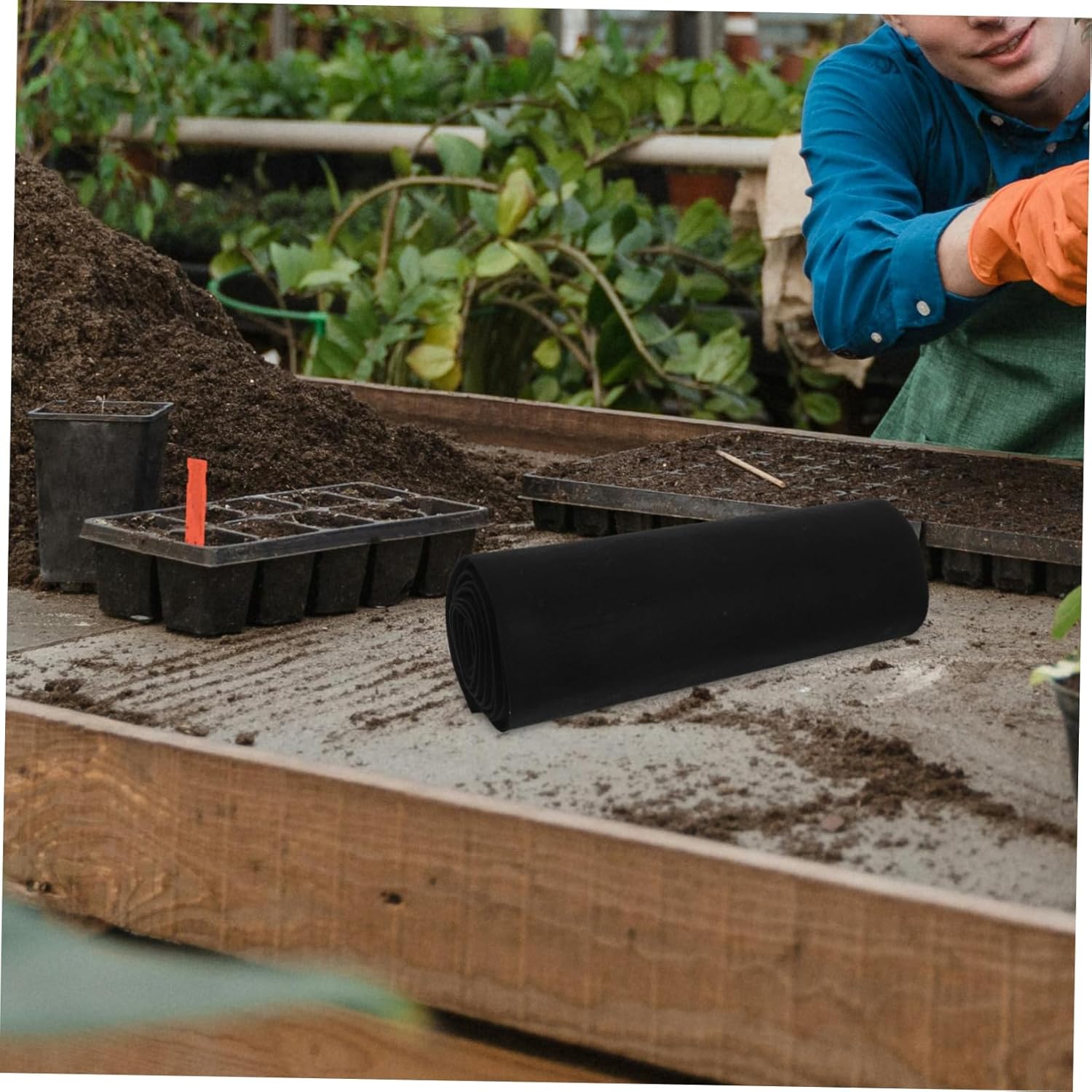 BESPORTBLE 5pcs Planting Mat for Potting Flowerpot Liner for Plants Plant Troughs Inserts