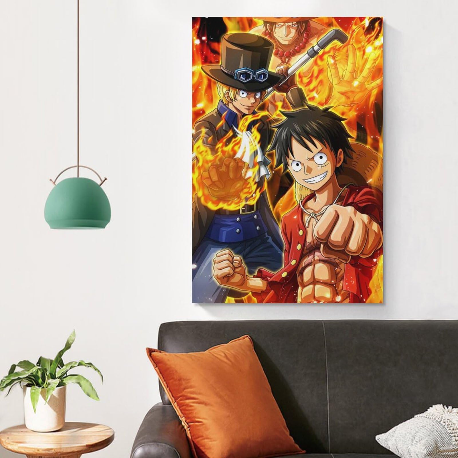 Amazon.co.jp: GENERIC LTCH ワンピース 日本のアニメ壁紙 ルフィ サボ