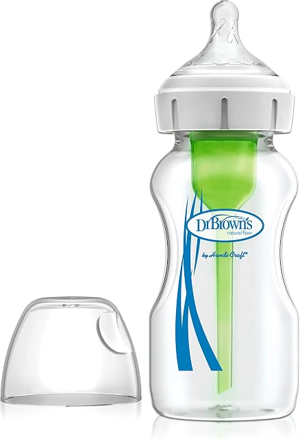 Dr. Brown's Options+ Anti-Colic Wide Neck Baby Bottle - 270 ml
