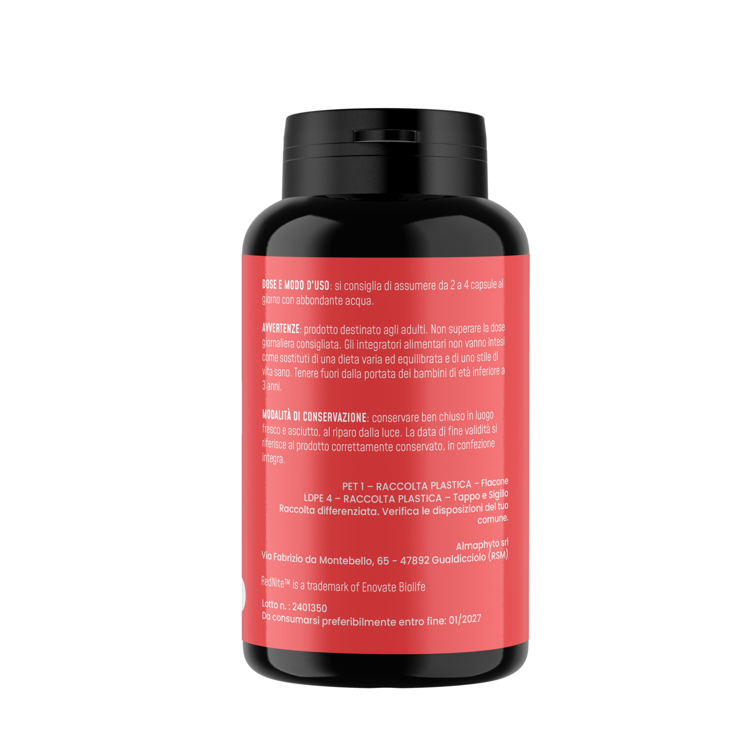 ORBIS TESTOWIT Integratore Naturale per Uomini | Supplemento per la Regolazione Ormonale con Muira Puama, Maca e Ashwagandha | aumenta la vitalità naturale | Forza & Energia Uomo | 120 Capsule