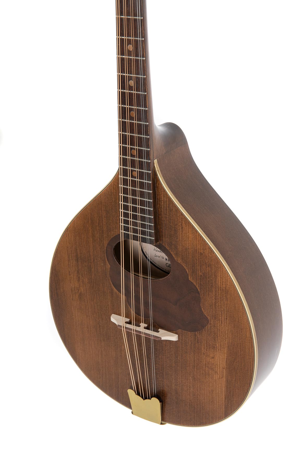 GEWA Mandola Pro Arte Antique - Mandola piatta - Forma portoghese - Tavola armonica in abete massello - Fondo / fasce in acero massello - Finitura antica opaca - Made in Europe