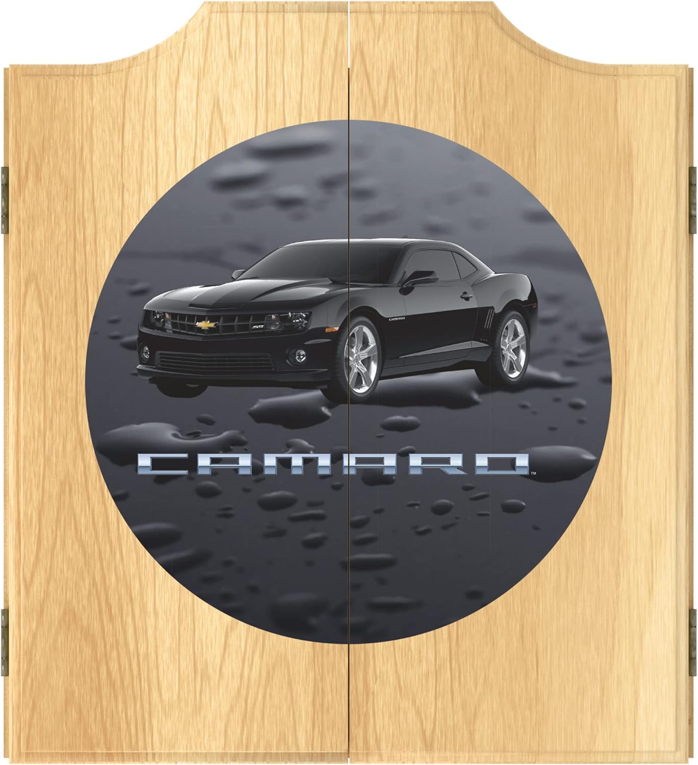 Dart Board Set Camaro Black Dart Board with 6
