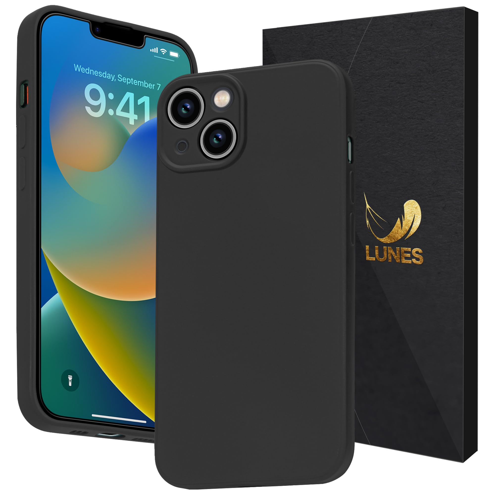 Amazon.co.jp: LUNES iPhone 14 ケース カメラ保護 スマホケース 耐