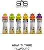 Science In Sport GO Isotonic Energy Gels, Running Gels with 22g Carbohydrates, Low Sugar, Variety Pack of Assorted Flavours, 60ml Per Serving (15 Pack)