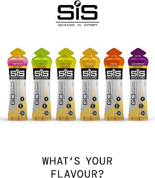 Science In Sport GO Isotonic Energy Gels, Running Gels with 22g Carbohydrates, Low Sugar, Variety Pack of Assorted Flavours, 60ml Per Serving (15 Pack)