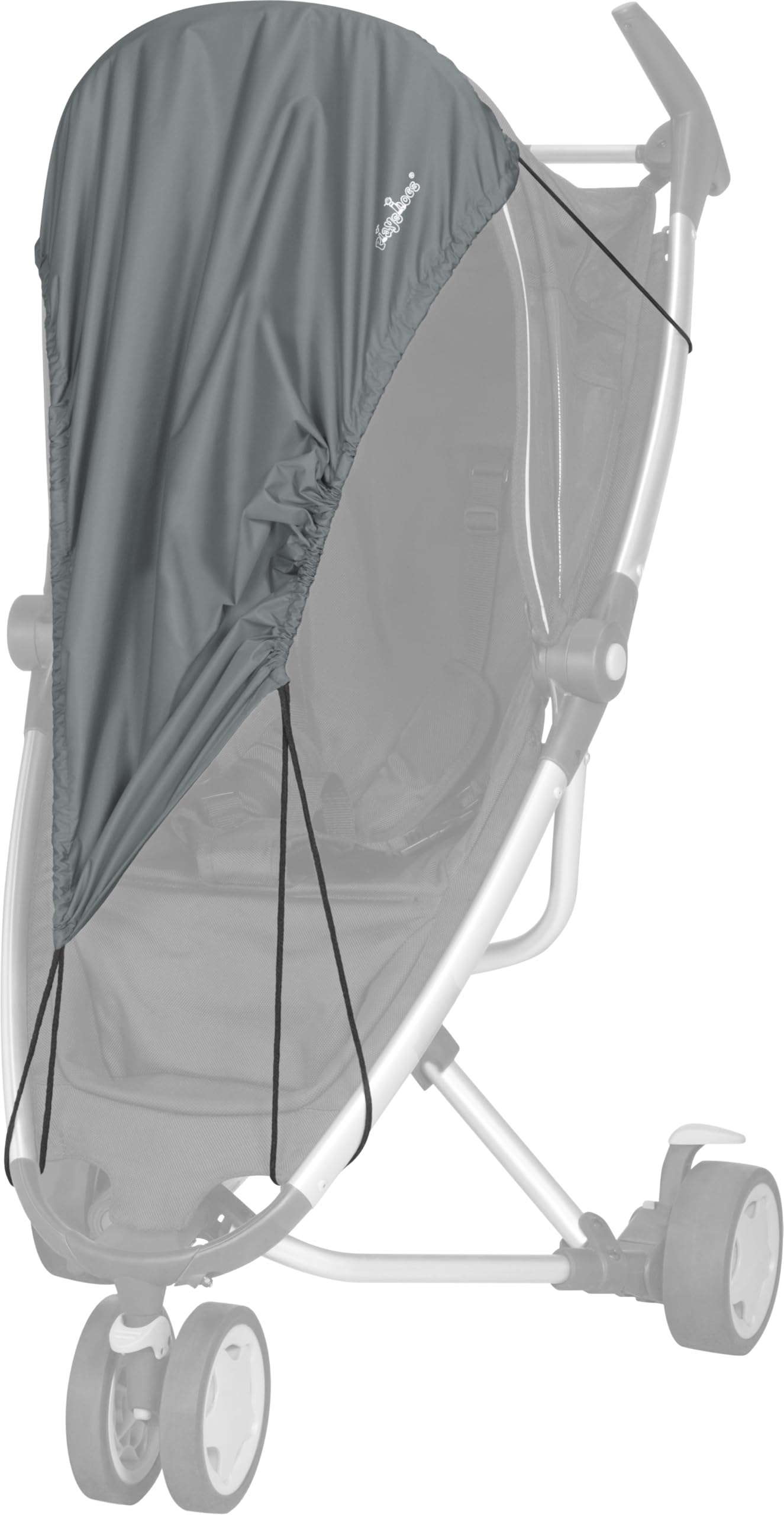 Playshoes Unisex Sonnensegel mit UV-Schutz 448850, 33 - grau, 75 x 55 cm