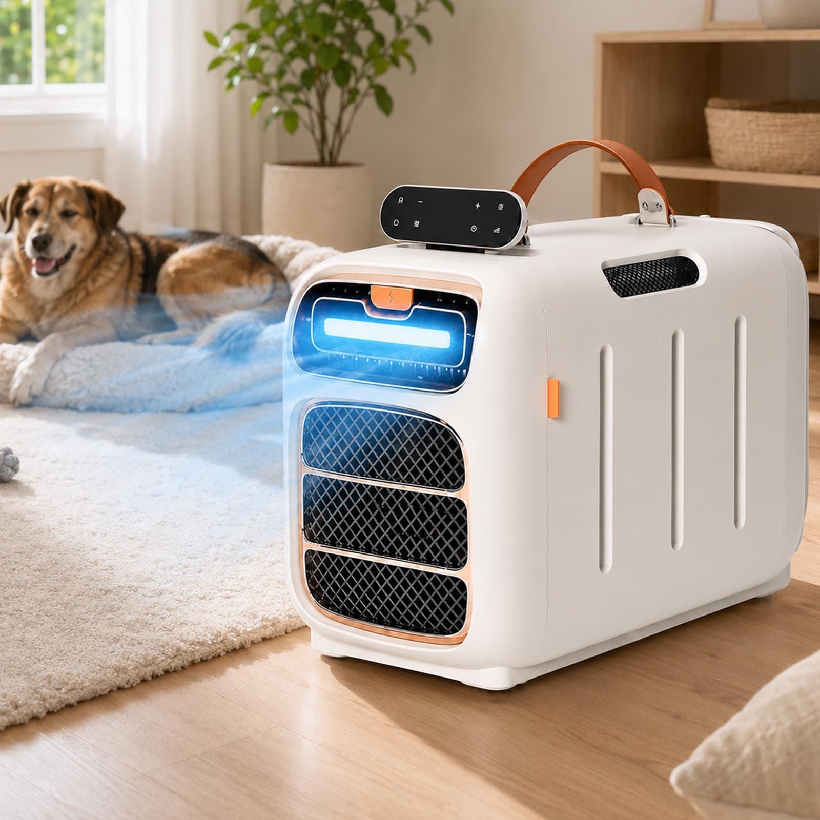 emobwdy Portable AC Unit, 4700 BTU 220V Cooling for RVs and Small Rooms