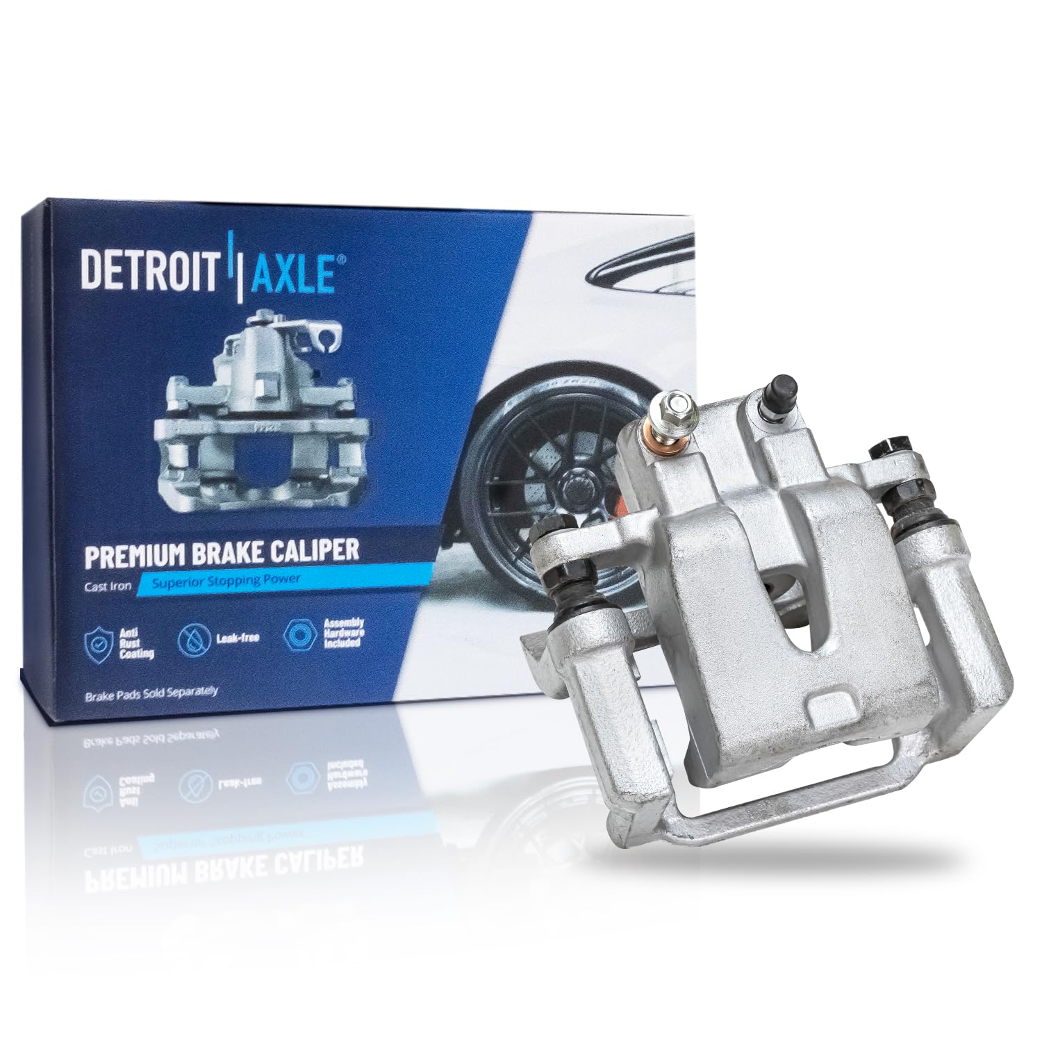 Detroit Axle - Rear Left Brake Caliper for Dodge Charger Challenger Magnum