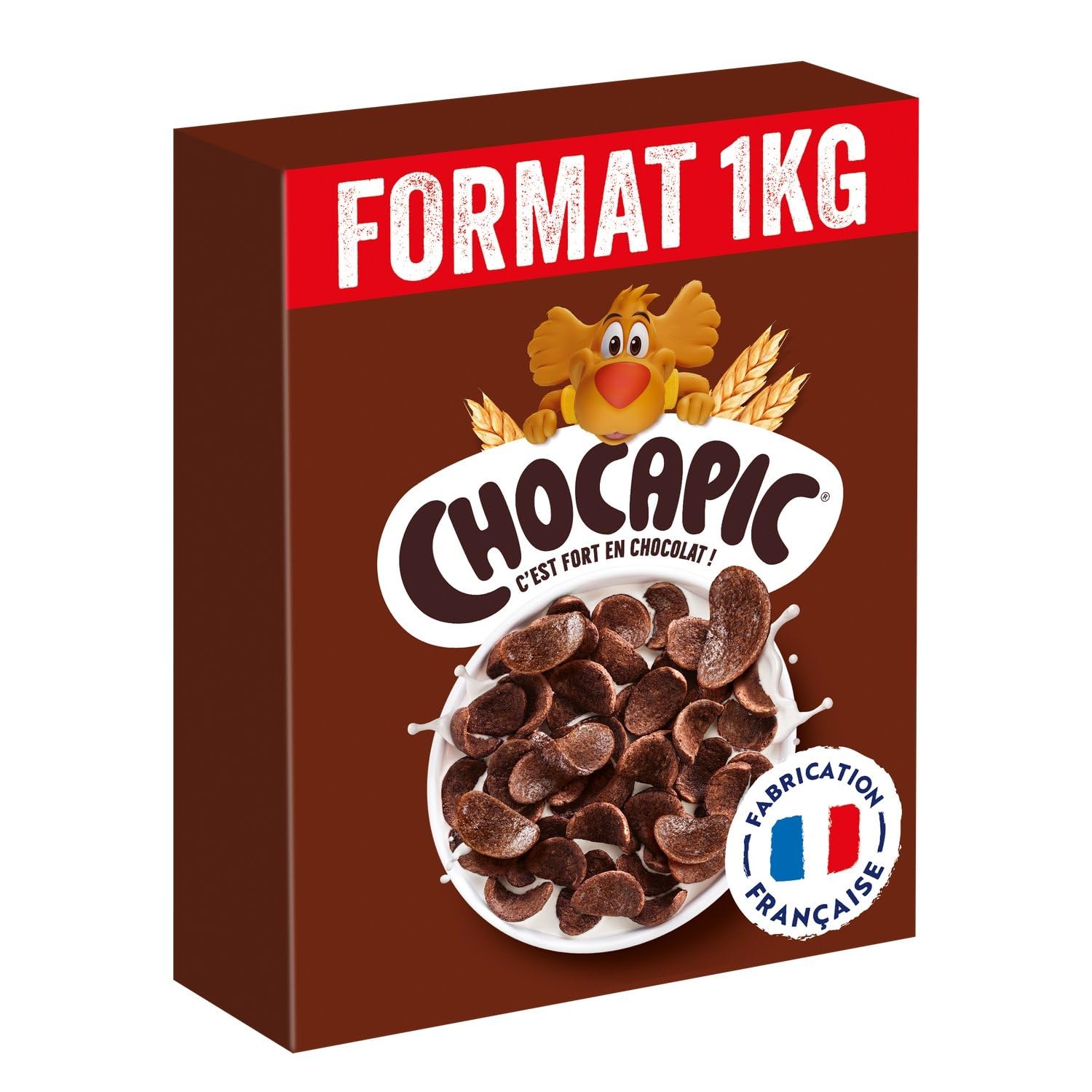 NEST. – Céréales Chocapic au Chocolat, Croquant Gourmand pour un Petit-Déjeuner Énergisant (Boîte 1 kg) - Lot de 3 - vendu par Lot