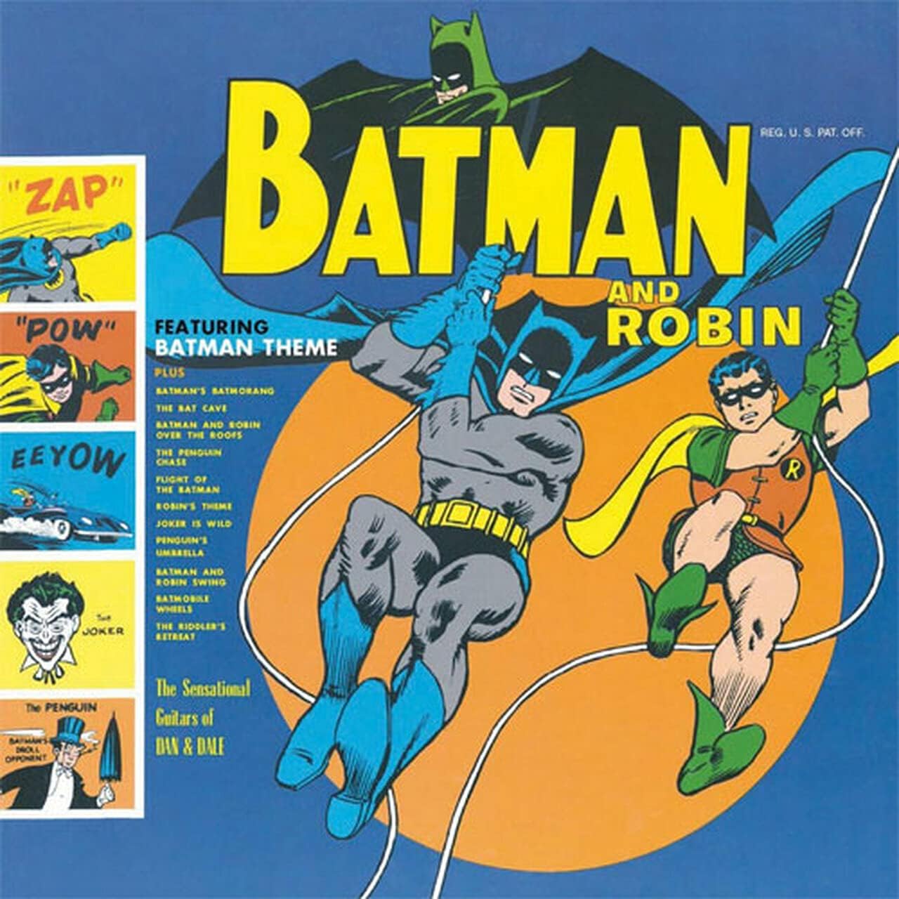 Batman & Robin [Disco de Vinil] por Artista não identificado — capa do álbum