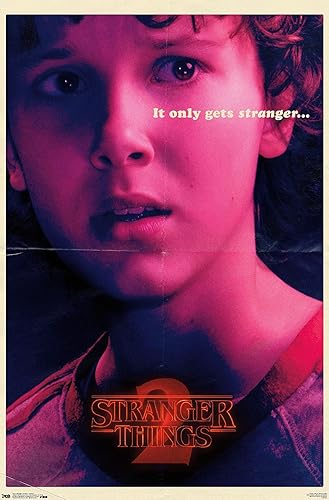 Trends International Netflix Stranger Things: Season 2 - Póster de pared de Once de 34 pulgadas de largo x 22.4 pulgadas, versión sin marco