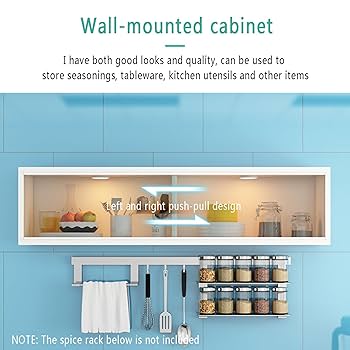 壁掛け棚　木製ガラスウォールキャビネット 壁掛け棚 木製ガラスウォールキャビネット