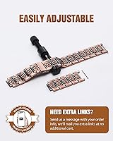 Vista 6 de Jecanori Pulsera de cobre para hombre, pulseras magnéticas de fuerza 3X para hombres