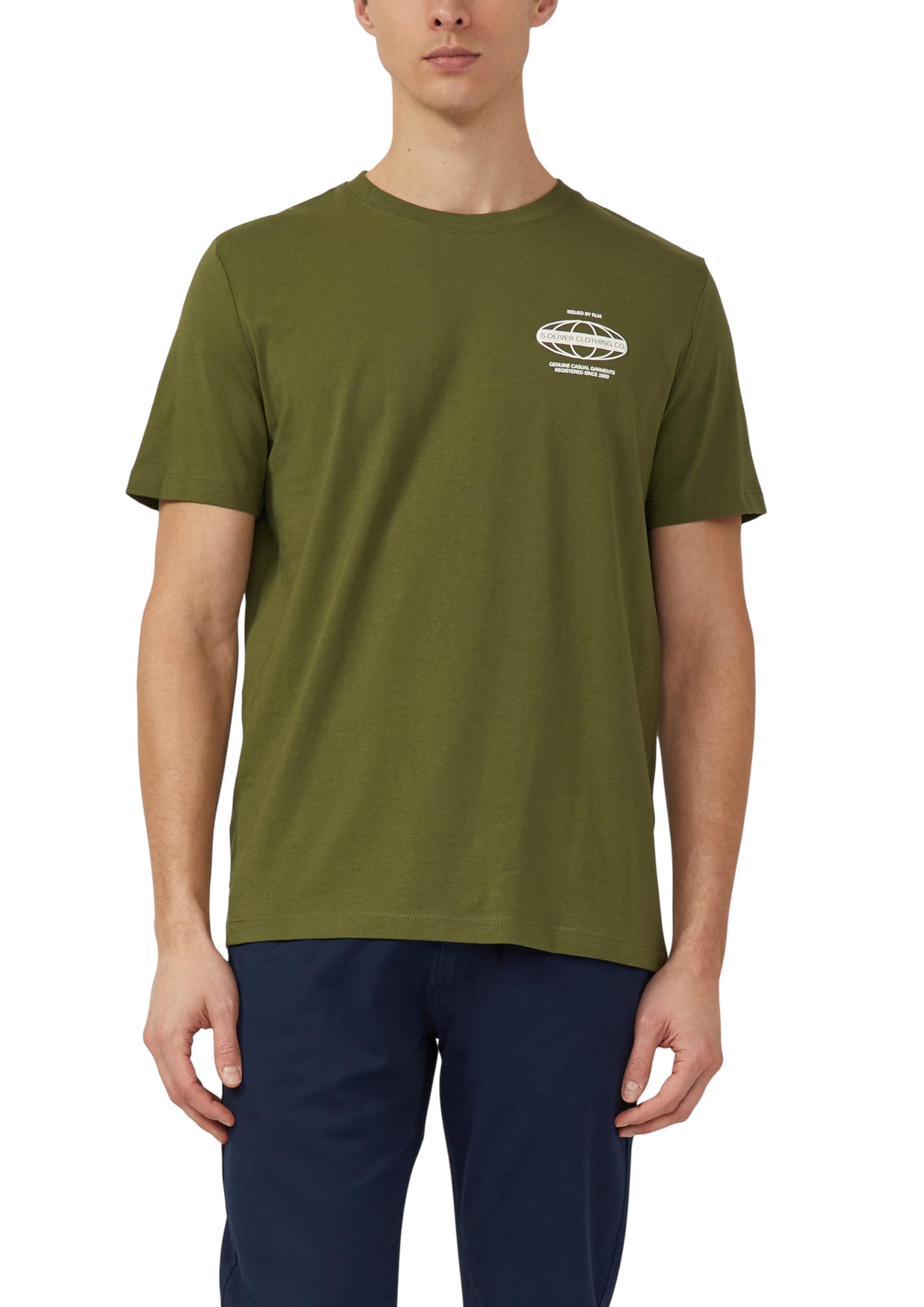 s.Oliver Jersey-T-Shirt mit Frontprint
