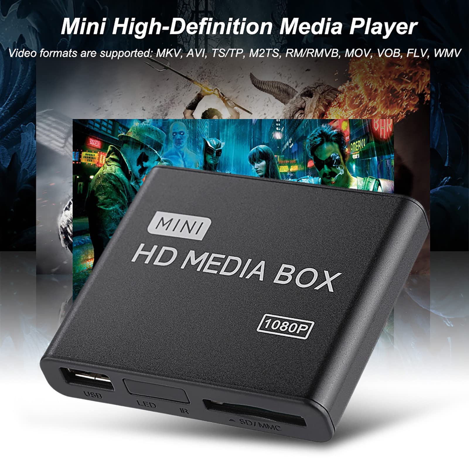 PLAYER MEDIA その他 Full HD マルチメディアプレーヤー メディアプレーヤー Amazon.co.jp: 1080 HD その他