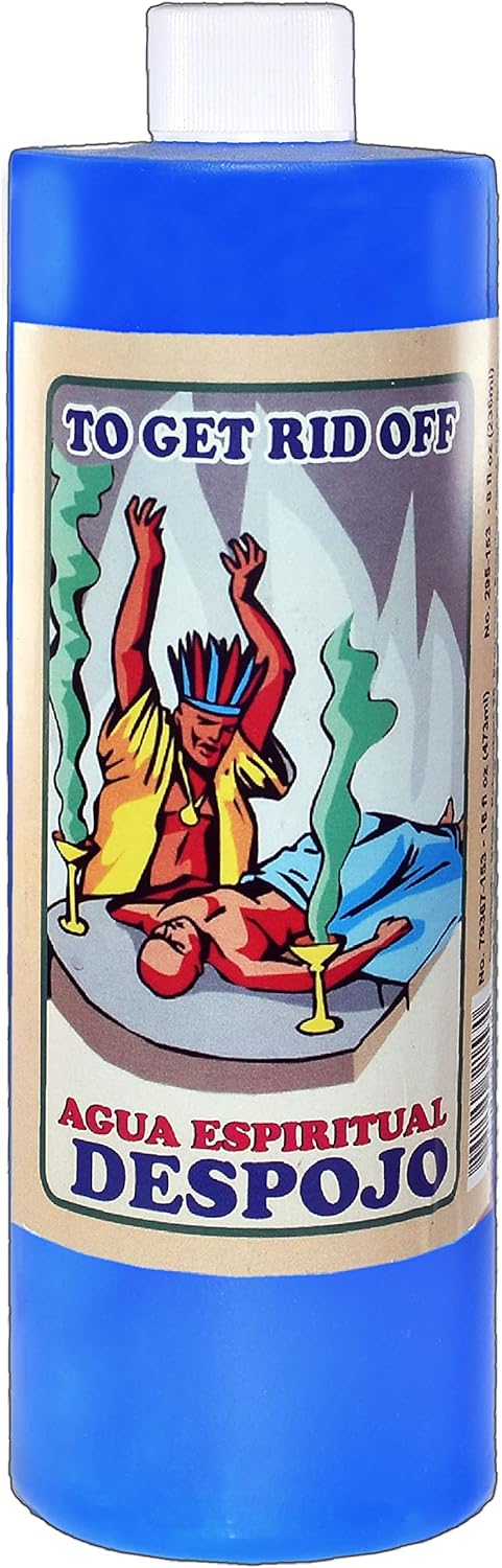 MISTIC 3 BOTTLES TO GET RID OFF WATER- DESPOJO AGUA ESPIRITUAL 16OZ-WICCA-MAGICK-PAGAN