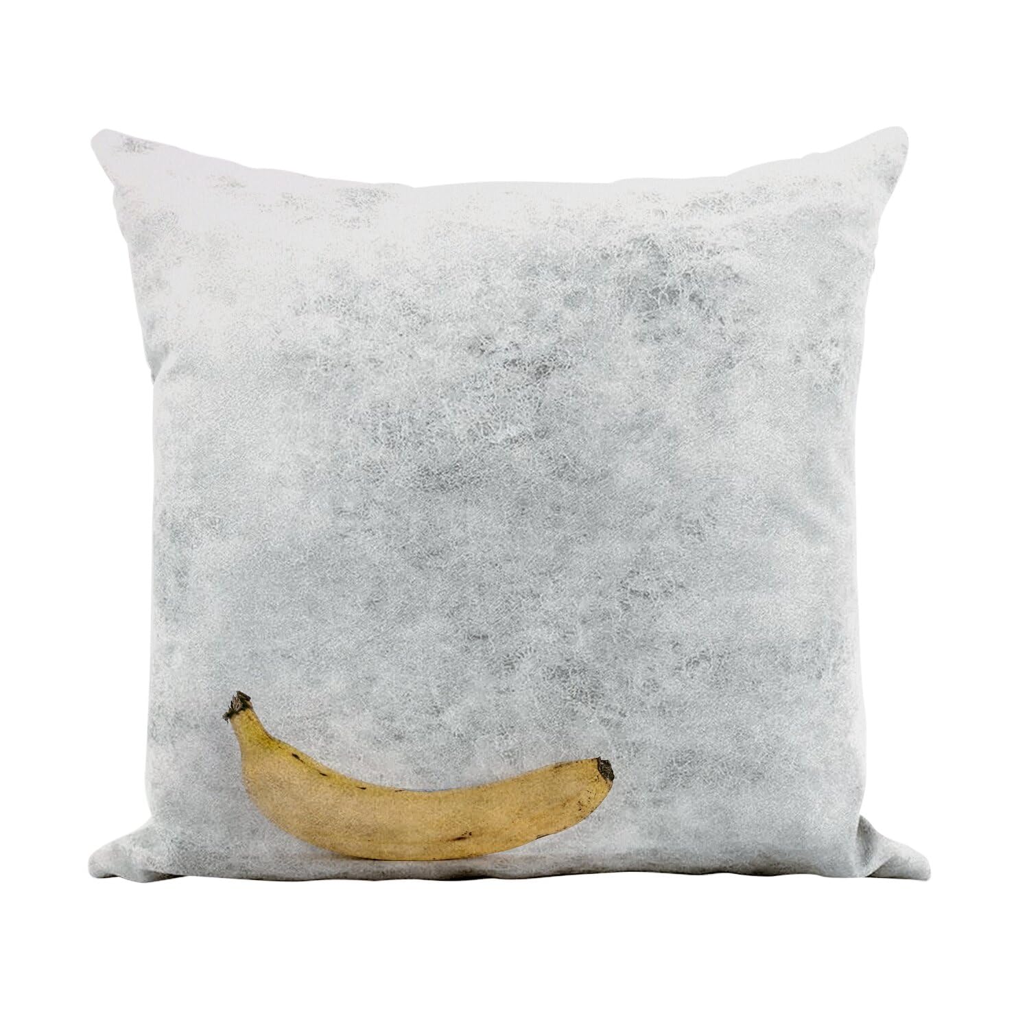 Coussin similicuir blanc dehoussable 40x40 toucher cuir avec garnissage inclus