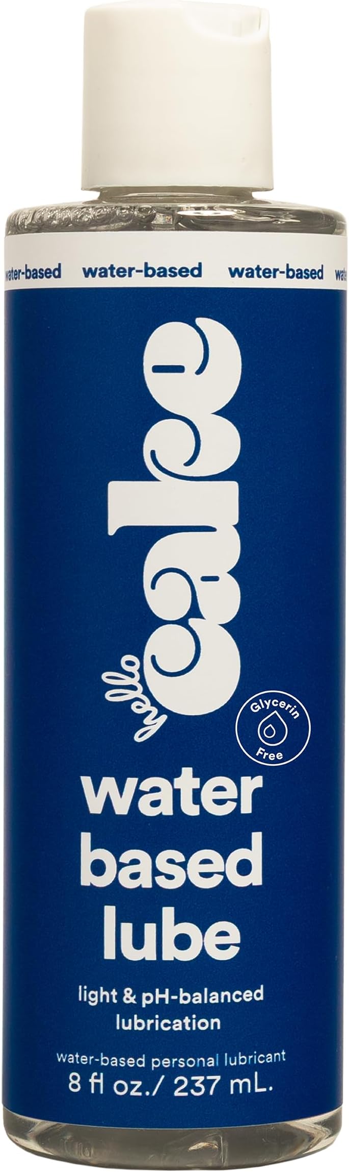 Hello Cake Water-Based Personal Lubricant - pH-Balancing Lube - Non-Sticky, & Long-Lasting Glide for Men, Women, and Couples, 8 fl oz