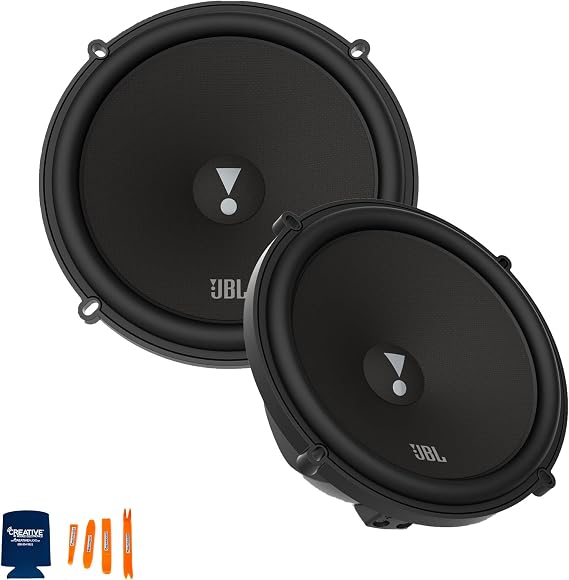 JBL - Two Pairs of STADIUM62CF 6 1/2 Step-up Car Audio Component Speaker Systems NO Grill