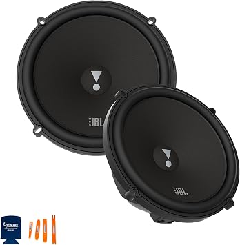 JBL - Two Pairs of STADIUM62CF 6 1/2 Step-up Car Audio Component Speaker Systems NO Grill