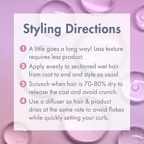 Miniatura 6 de Producto para efecto rizado de 8 onzas afro y ondulado fabricado con aloe extractos naturales marinos y miel que reduce el frizz aumenta la