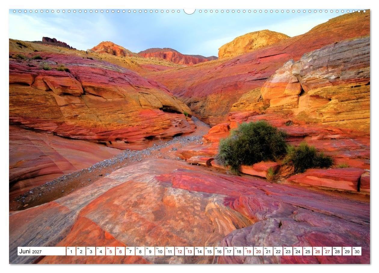 Naturwunder und Nationalparks der amerikanischen Westküste (hochwertiger Premium Wandkalender 2027 DIN A2 quer), Kunstdruck in Hochglanz: Die Schönheit des Wilden Westens (CALVENDO Orte)