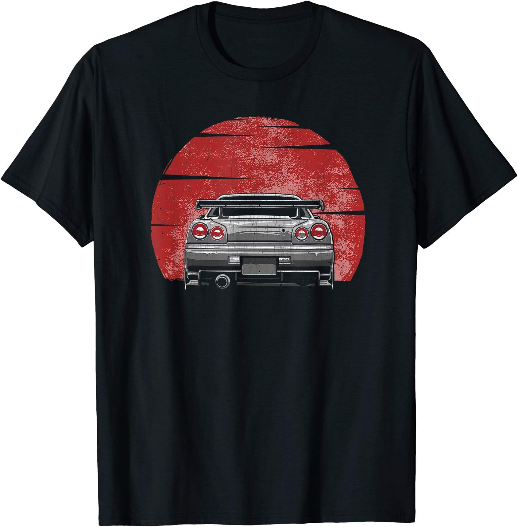 JDM Car Owners Gift for Men and WomenVintage Skyline JDM Gt r T-ShirtOEKO-TEX STANDARD 100