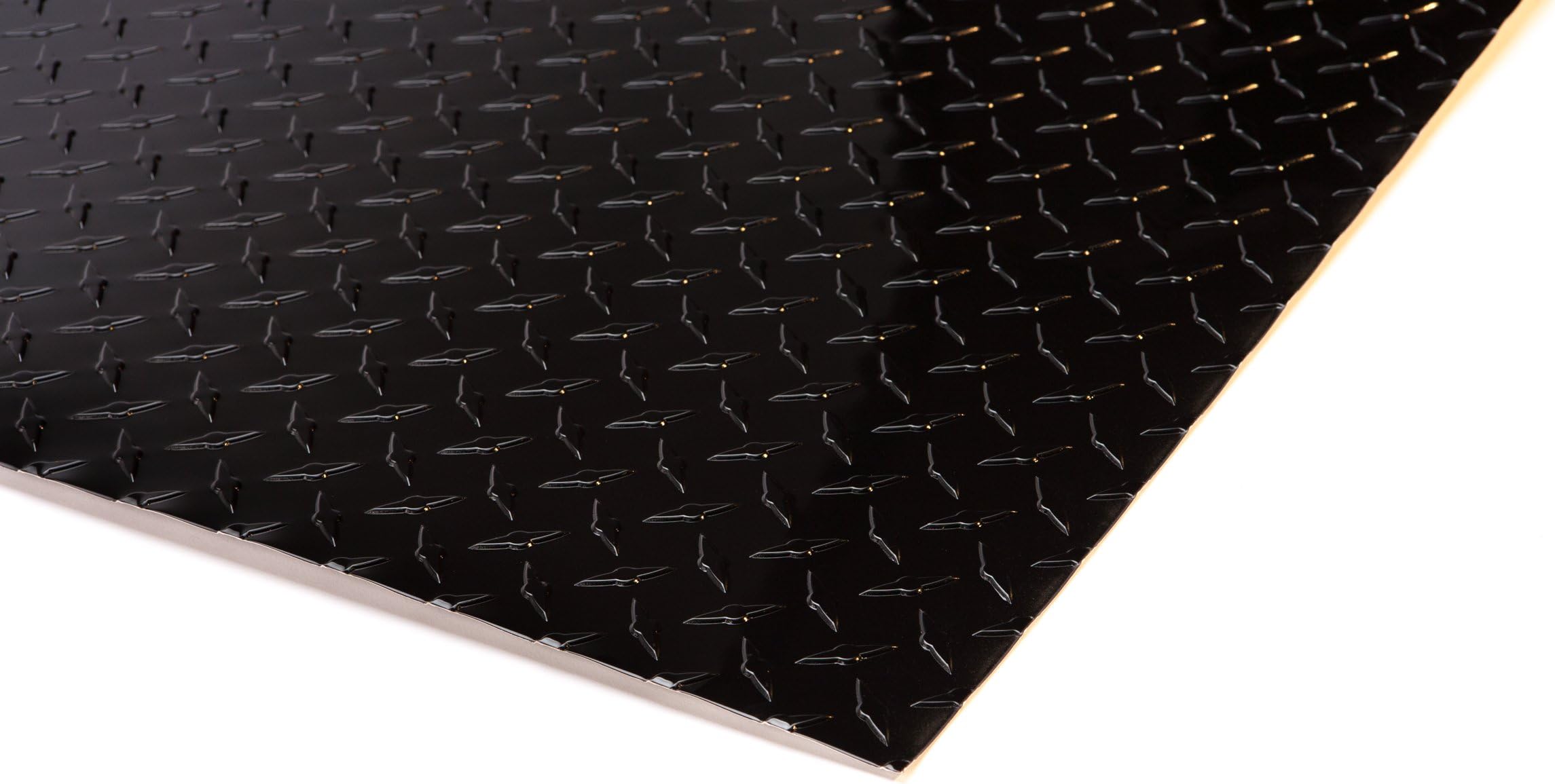 4' x 8' Aluminum Diamond Plate Sheet - BLACK (.024")