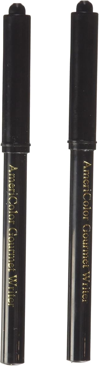 Juego de marcadores Americolor Black Food Writer 2