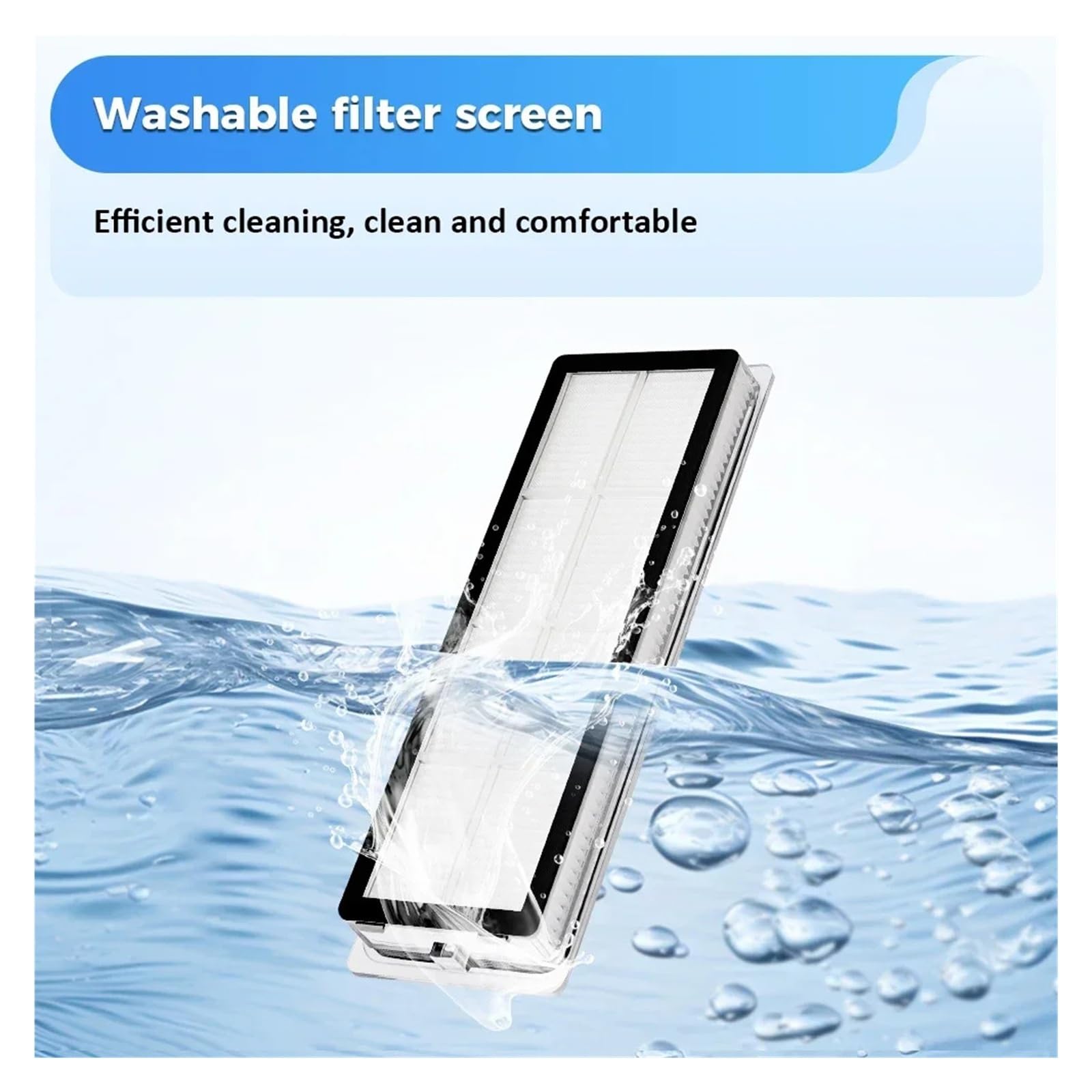 24 Cartuchos De Filtro Lavables For Aspiradora Robot Xiaomi X10+, X10 Plus, X20+, X20 Plus, For Limpieza Del Hogar.(16PC)