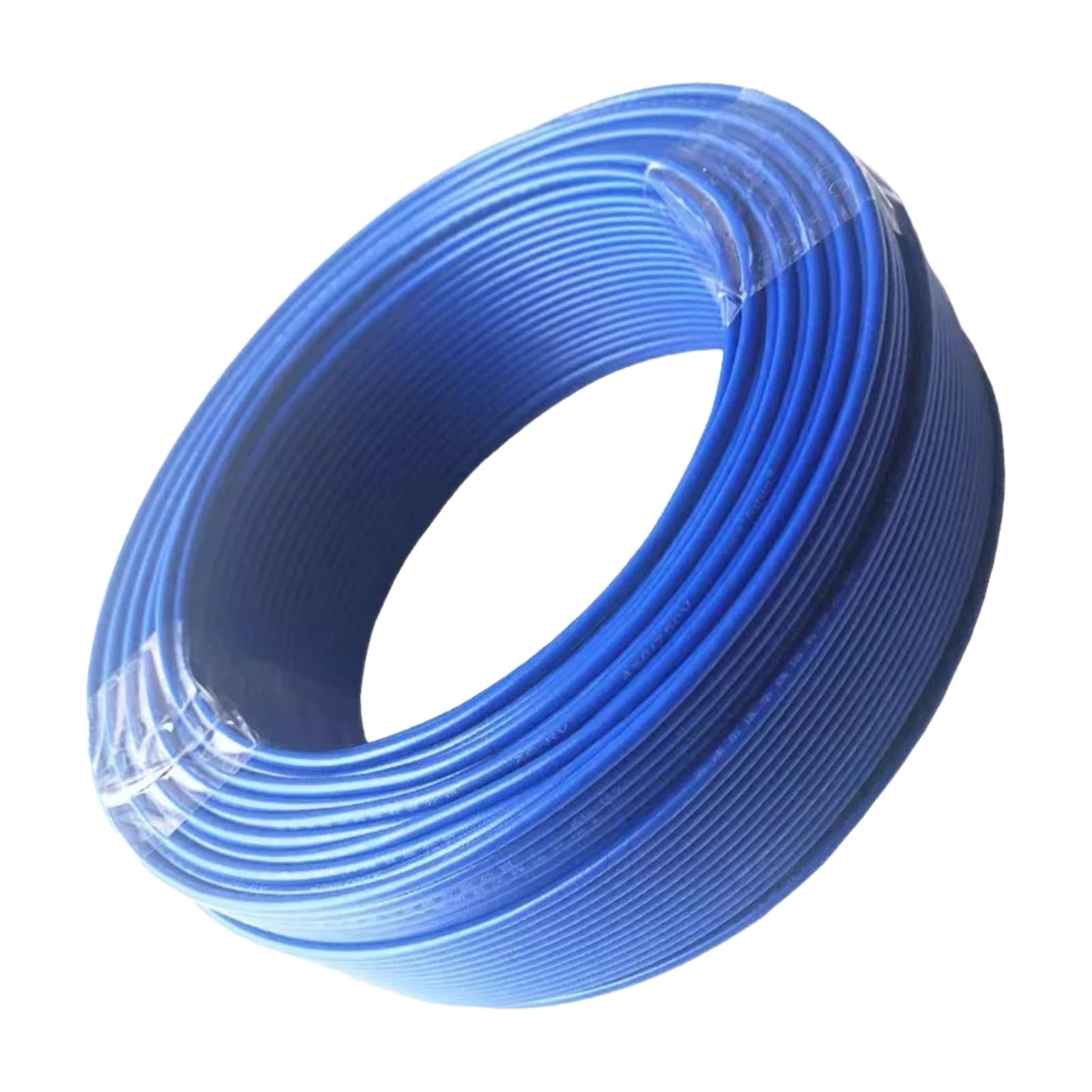 Cable de funda de un solo núcleo 0,3/0,5/0,75/1.0/1.5/2.5/4MM cable electrónico 22 20 13 11 9 5 3AWG (Blue; 5 m; 22 AWG (0,3 metros m2))