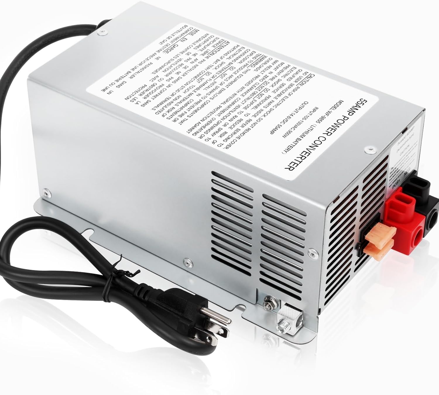 𝟐𝟎𝟐𝟓 𝐔𝐩𝐠𝐫𝐚𝐝𝐞 WF-9855,55 Amp RV Power Converter for Lithium Battery,Compatible with WF-9855,WF-9855-AD,WF-9855-AD-CB&Other WF-9800 Series
