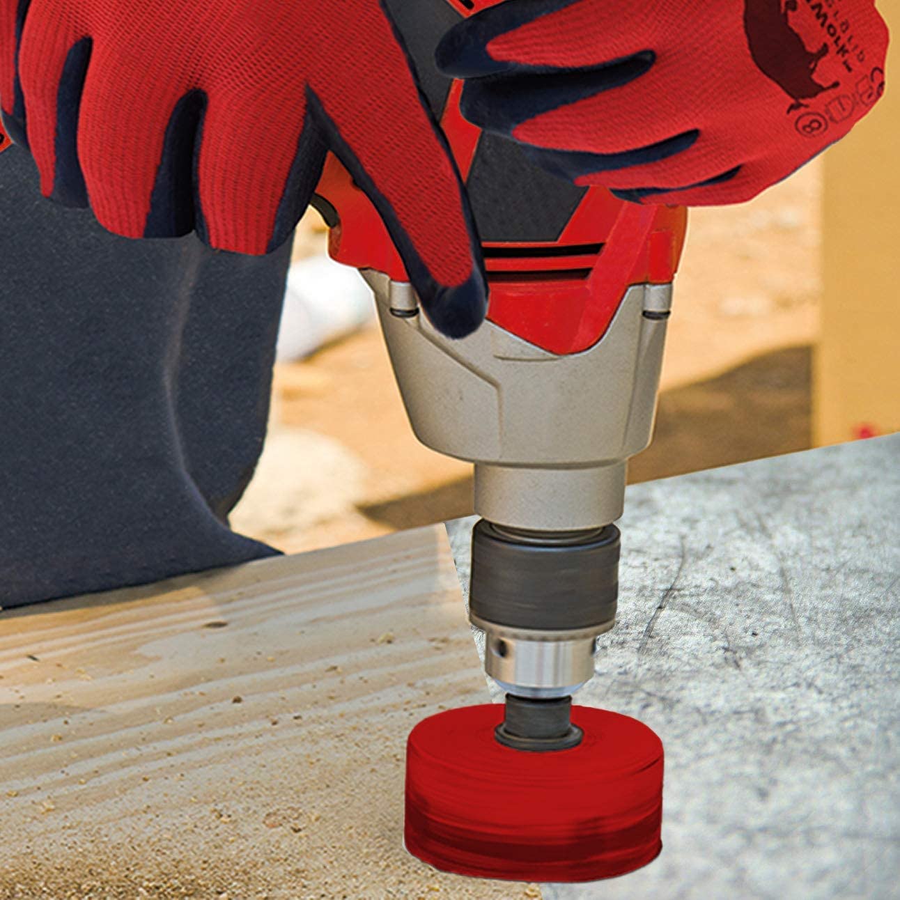 Lumare Sega Universale 80mm | Punta per Trapano Bimetallico in Acciaio ad Alta Velocità | Attacco Professionale - Alluminio, Legno, Ottone e Altro | Avvitatore a Batteria o Trapano