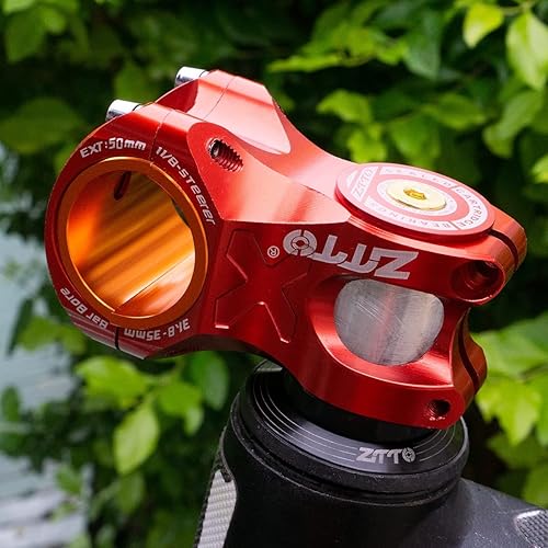 Miniatura 5 de ZTTO Vástago de bicicleta 31.835 universal MTB Road Stem 1.378 in 1.969 in Enduro Mountain Bicycle Manillar vástago con cuña de bicicleta