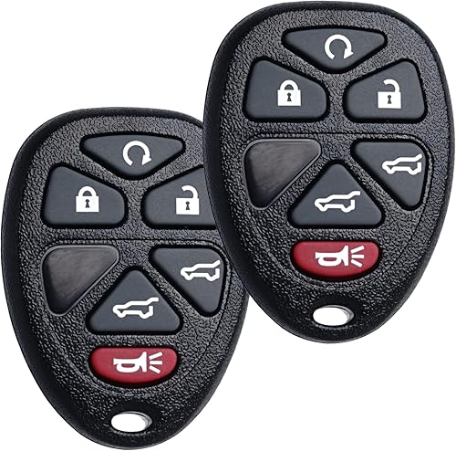 Miniatura 6 de Llavero de repuesto con control remoto de entrada sin llave, compatible con Chevy Tahoe Suburban GMC Yukon XL Denali 1500 2500 Cadillac Escalade