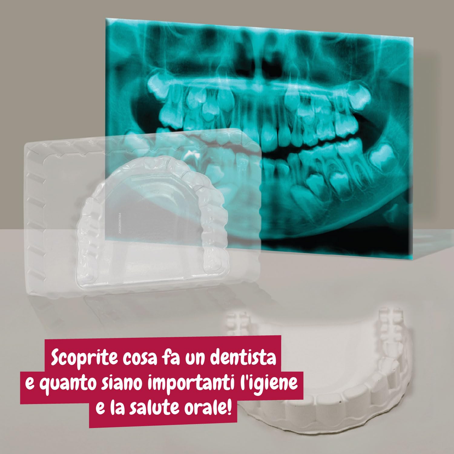 Science4you Il Mio Primo Kit da Dentista - Kit Dottoressa dei Denti, Gioco di Dottoressa Bambina e Bambino, Valigetta del Dottore con attività per Bambini, Giochi, Regalo per Bambino e Bambina 5+ anni
