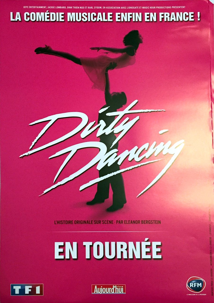 Affiche Dirty Dancing 40x60 cm pour la décoration murale de votre intérieur