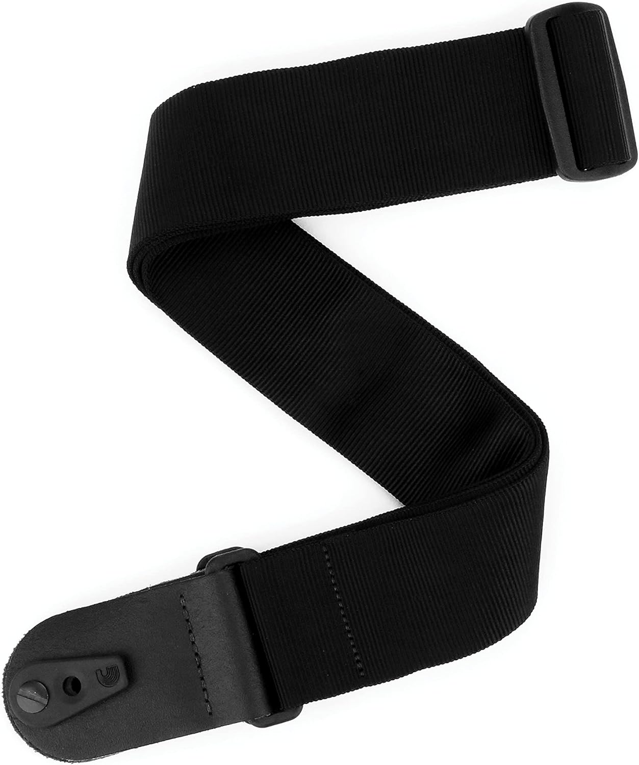 D'Addario Accessories Guitar Strap (50TB02-RL), Black, Medium