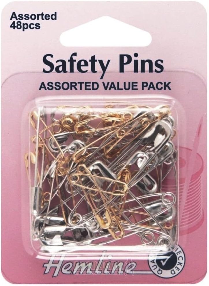 HEMLINE S/PINS NIC/BRASS H415.99