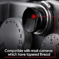 Vista 5 de Botón de liberación del obturador suave (paquete de 2) Botón de obturador de cámara cóncava de gama alta