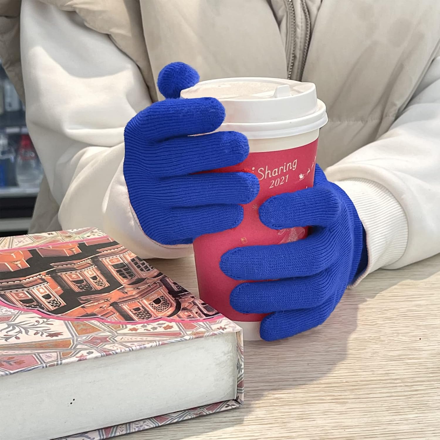 Evridwear Men Women Merino Wool String Knit Liner Warm Gloves 4 Sizes and Colors : Sports & Outdoors