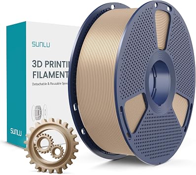 SUNLU PLA+ Filament 1.8mm, PLA Plus Filament, 1 kg Oak