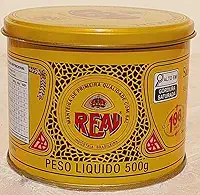 Manteiga Real com Sal, Lata 500g, Sem Corantes e Conservantes