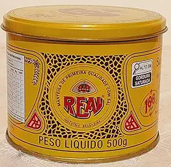 Manteiga Real com Sal, Lata 500g, Sem Corantes e Conservantes